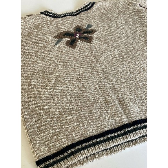 VTG Paul Harris Design Womens Sweater Floral Size Small - Picture 8 of 16